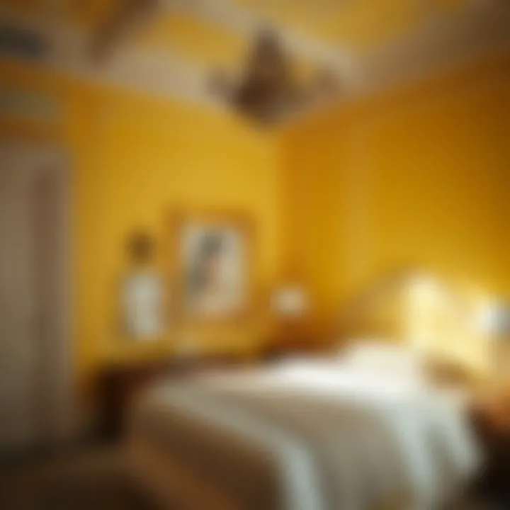 Magnificent Exploring the Use of Yellow Paint in Bedroom Design