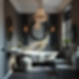 Stylish bathroom renovation materials