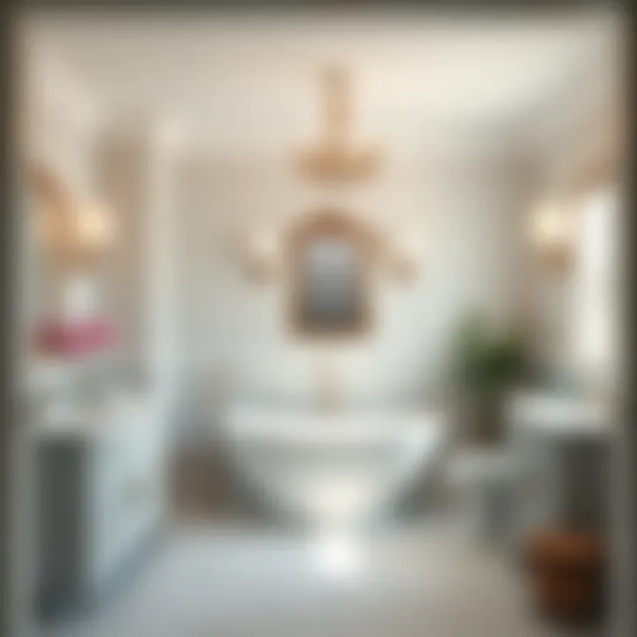 Diverse Bathroom Styles Inspiration Inspiration board showcasing diverse bathroom styles