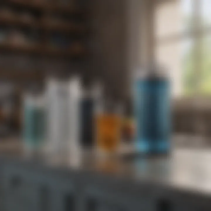 Chart comparing different types of water filters