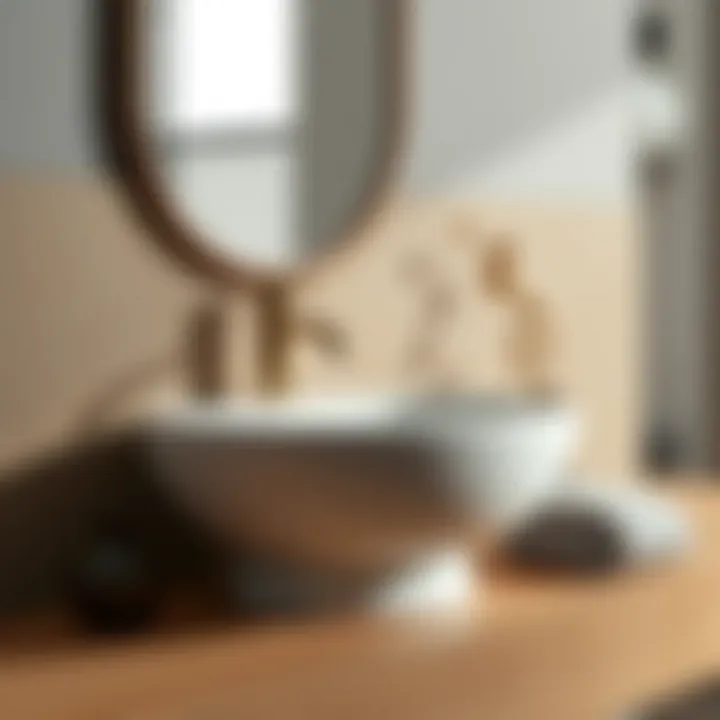 Elegant ceramic bathroom basin showcasing modern design