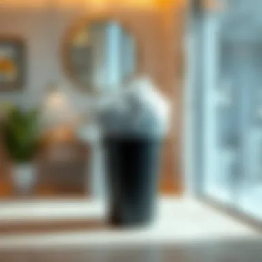 Proper disposal methods for bathroom trash liners