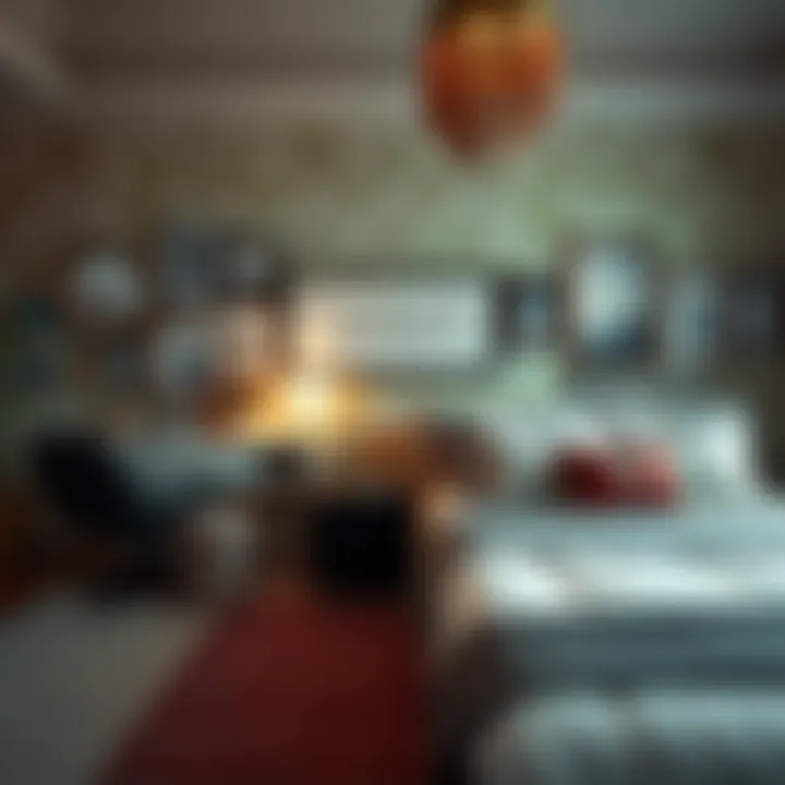 Personalized Decor in the Bedroom Charming bedroom featuring personalized decor