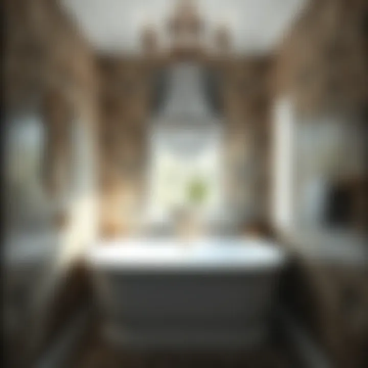 Stylish fixtures and finishes for a bathtub shower replacement