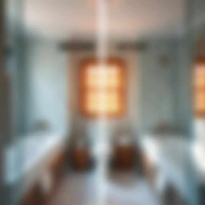 Before and after of bathroom cleaning