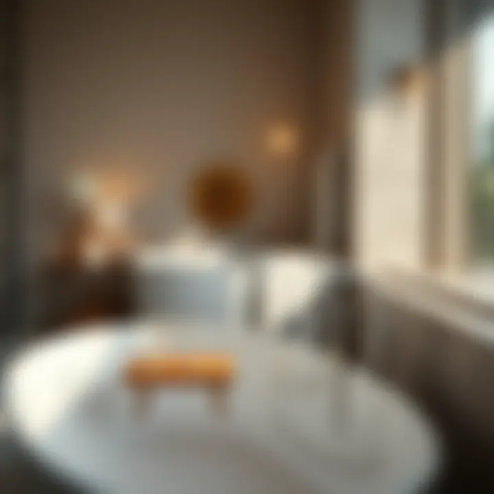 Trendy bath accessories emphasizing personalized design