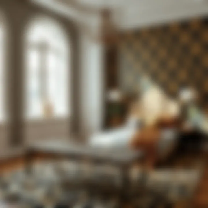 Various animal print patterns showcased in interior design