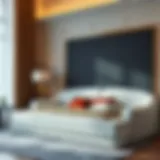 Luxurious memory foam sofa bed