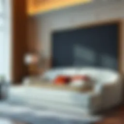 Luxurious memory foam sofa bed