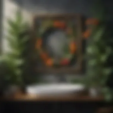 Botanical Wall Art to Bring Nature Indoors Nature-themed bathroom wall art with botanical elements