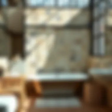 A variety of bathroom tiles displayed in a local store