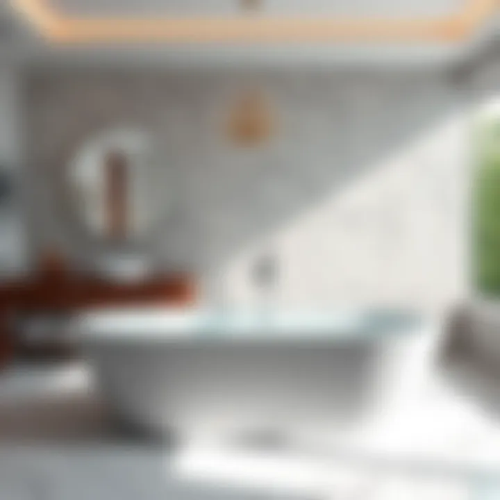 Innovative whirlpool bathtub showcasing advanced features