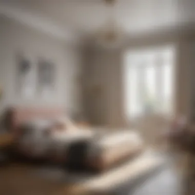 Minimalistic Bedroom Design A serene minimalistic teenage bedroom with neutral colors