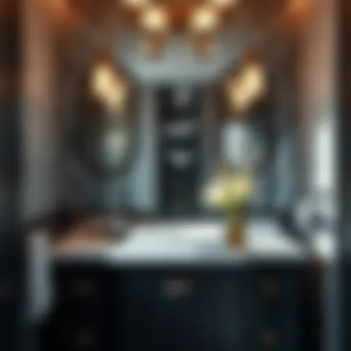 Exploring the Elegance of a Black Bathroom Vanity with Single Sink Introduction