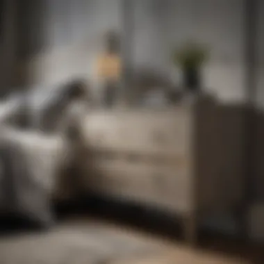 Modern Elegance in Grey Wood Bedroom Set Elegant grey wood king bedroom set showcasing modern design