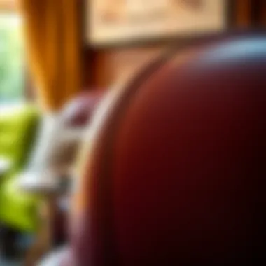 Close-up of the high-quality material of the Mustee Utilatub