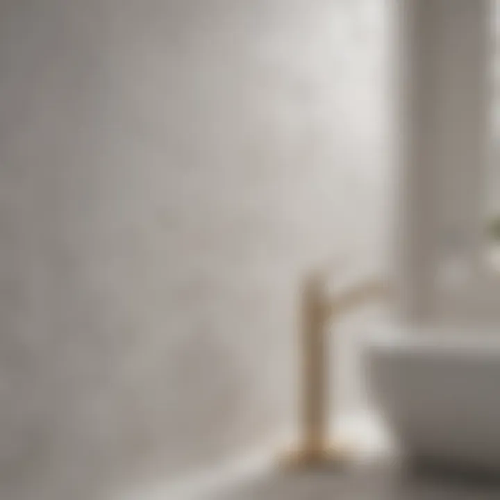 Maintenance and cleaning tips for white textured bathroom tiles