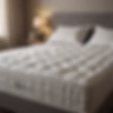 Visual representation of different mattress types