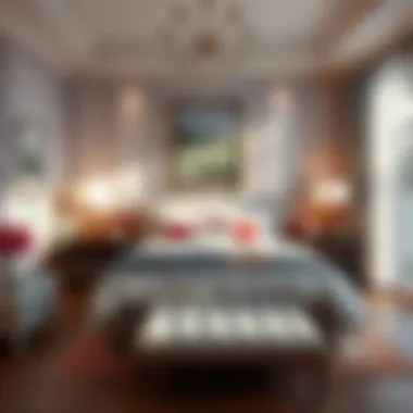 Inviting layout of a well-designed guest bedroom