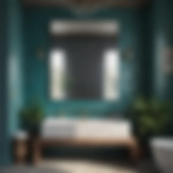 Vibrant color palette featuring soothing blues and greens