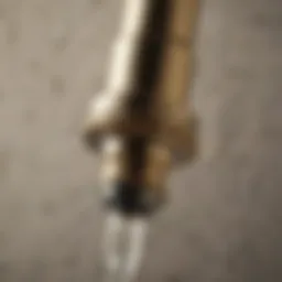 Close-up view of Kohler Fairfax faucet cartridge