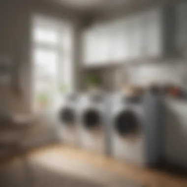 User-friendly interface of a laundry combo appliance