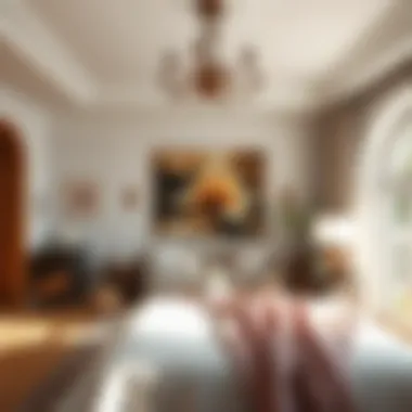 Ambiance of a peaceful retreat inspired by magnolia aesthetics