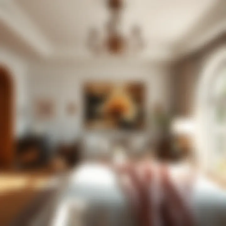 Ambiance of a peaceful retreat inspired by magnolia aesthetics