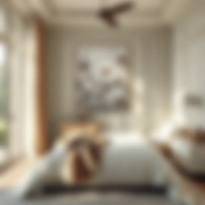 Soft color palette reflecting the tranquility of magnolia trees