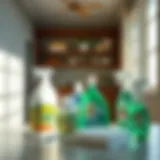 An array of cleaning agents for laundry care