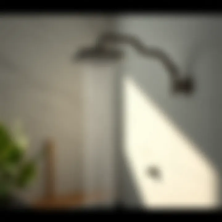 Materials used for curved shower rods