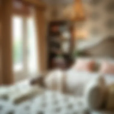 Organized under-bed storage bins enhancing bedroom decor