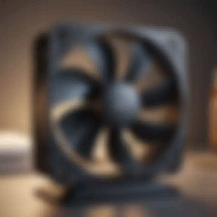 Innovative design of a modern cooling fan