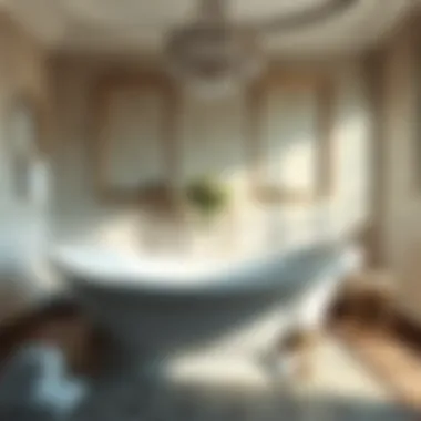 Materials used in tall-friendly bathtubs