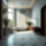 Elegant non-slip tile design for modern bathrooms