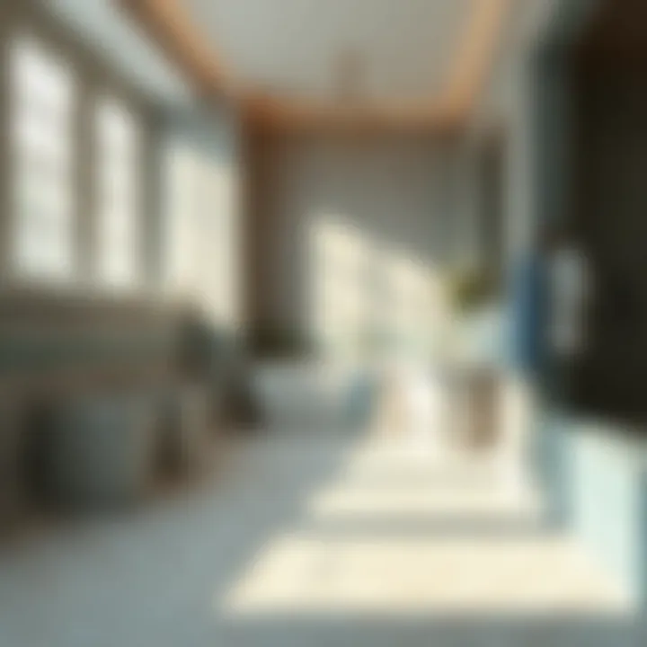 Installation technique for non-slippery tiles in a bathroom