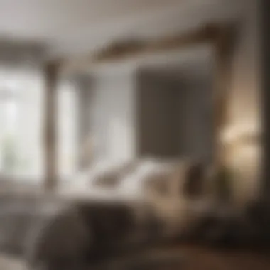 Mirrors Creating Illusion of Spaciousness in Bedroom Mirrors creating an illusion of spaciousness in interior design