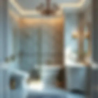 Efficient Space Layout Optimized bathroom layout maximizing space efficiency