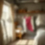 Symbol representation for line drying garments