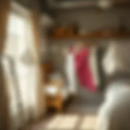 Symbol representation for line drying garments